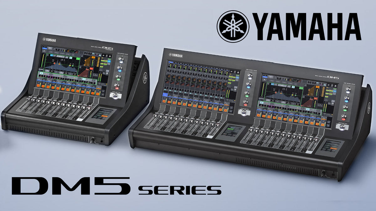 Yamaha DM5 Series digital mixing consoles