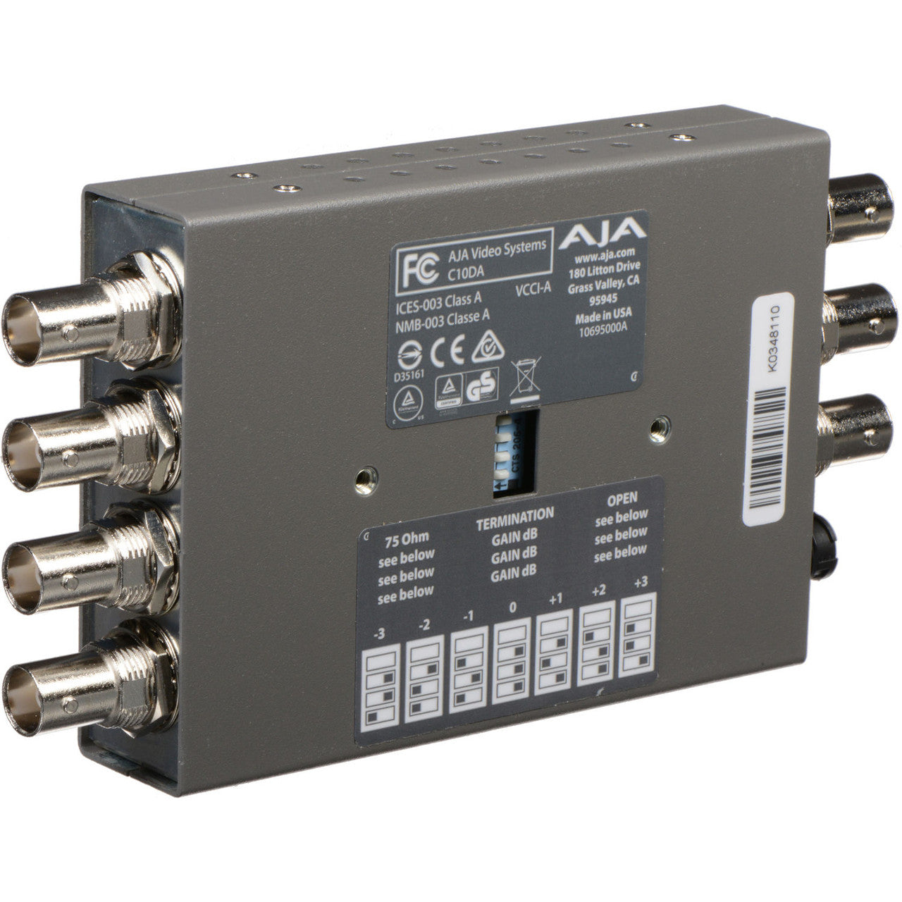 AJA C10DA-R0