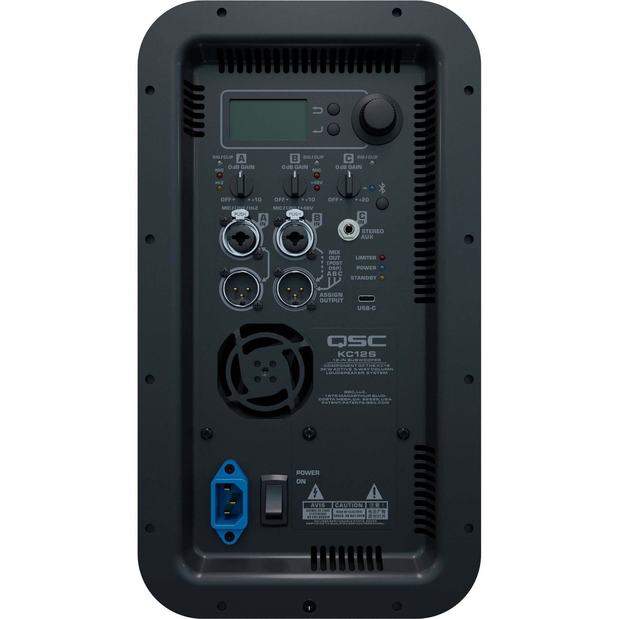 QSC KC12-BK