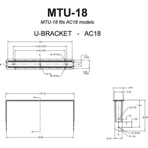 JBL MTU-18