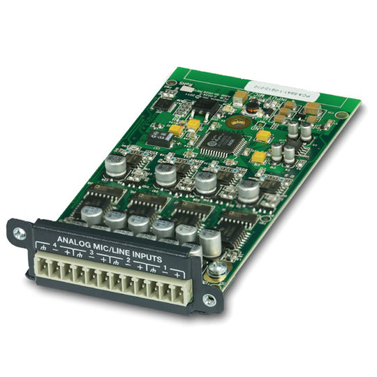 Symetrix 4 Channel Analog In Card