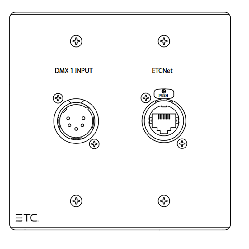 ETC ECPB DMX IN / AC