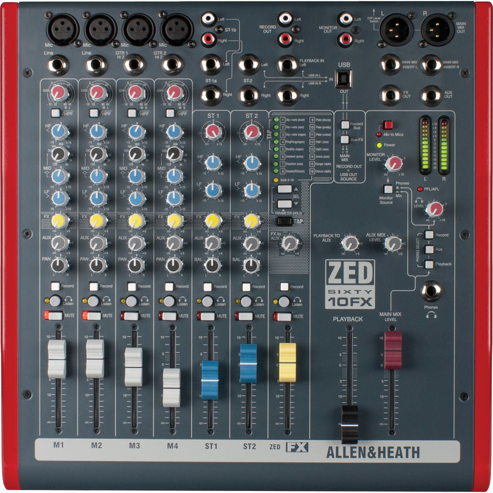 Allen & Heath AH-ZED60-10FX