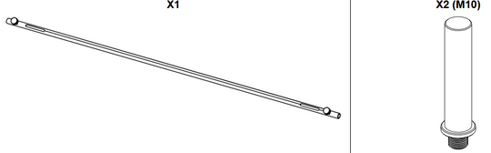 Nexo IDT-POLE20X1400-PW