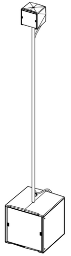 Nexo IDT-POLE20X1400-PW