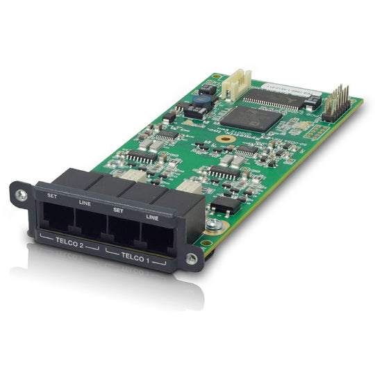 Symetrix 2 Line Analog Telephone Card