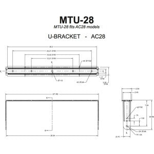 JBL MTU-28-WH