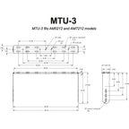 JBL MTU-3-WH