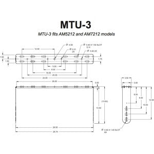 JBL MTU-3-WH