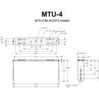 JBL MTU-4-WH