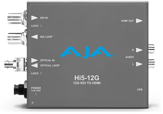 AJA HI5-12G-R-ST