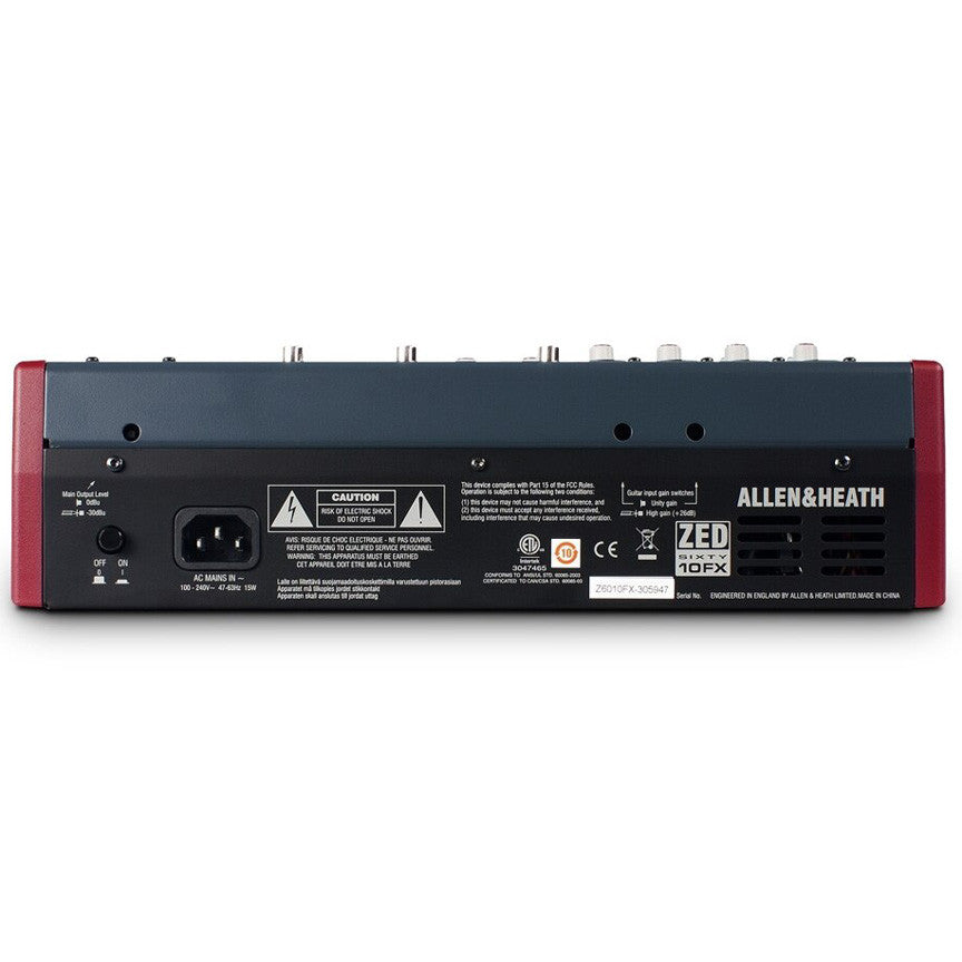 Allen & Heath AH-ZED60-10FX
