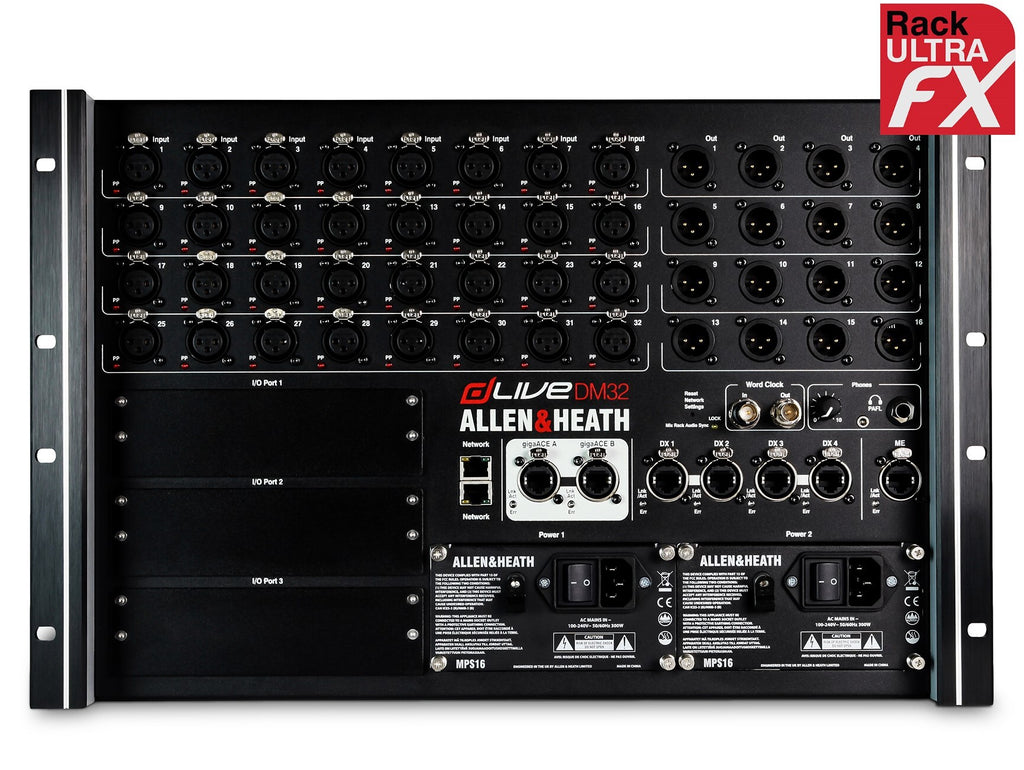 Allen & Heath AH-DLIVE-DM32-RUFX