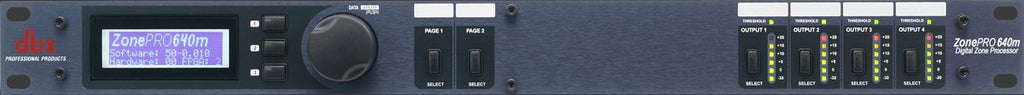DBX ZonePro 640m