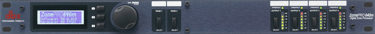 DBX ZonePro 640m