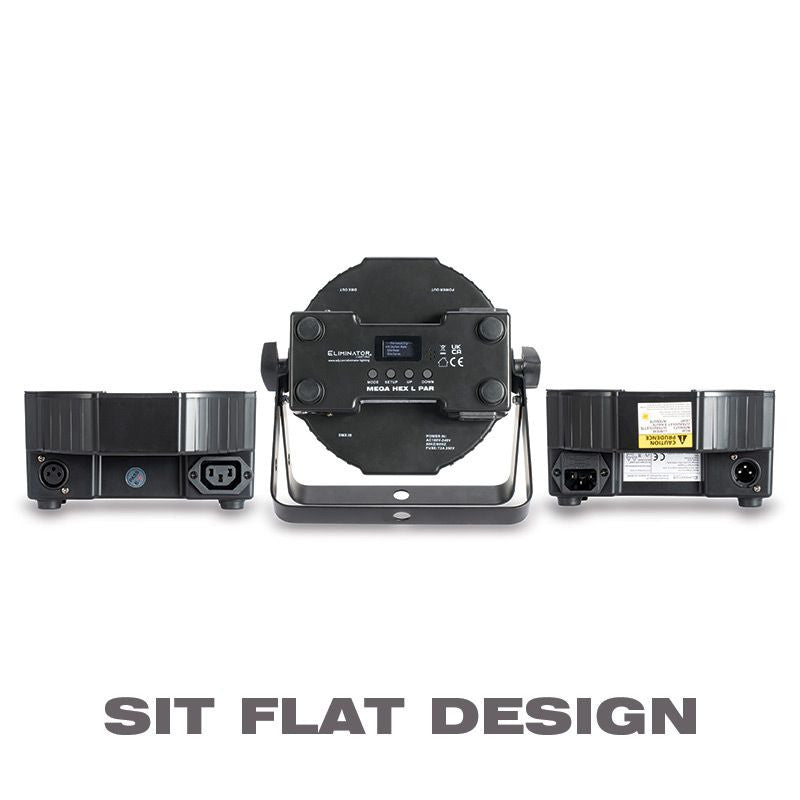 American DJ Mega Flat Hex L PAK4