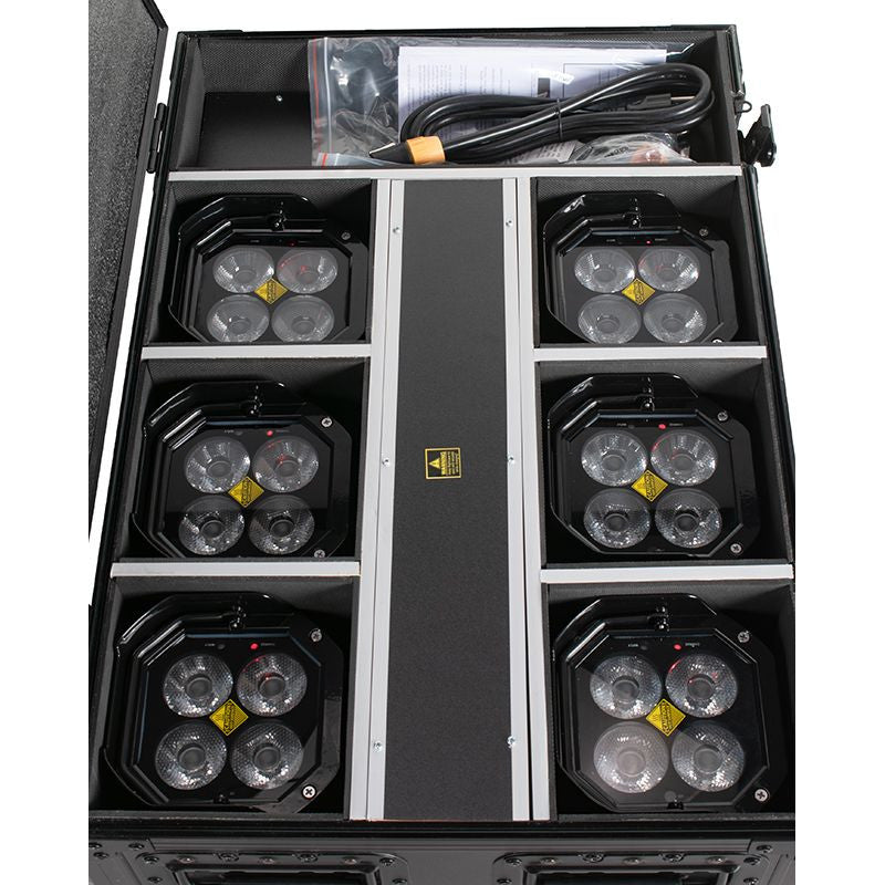American DJ Mirage Q6 Pak Black