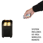 American DJ Mirage Q6 Pak Black