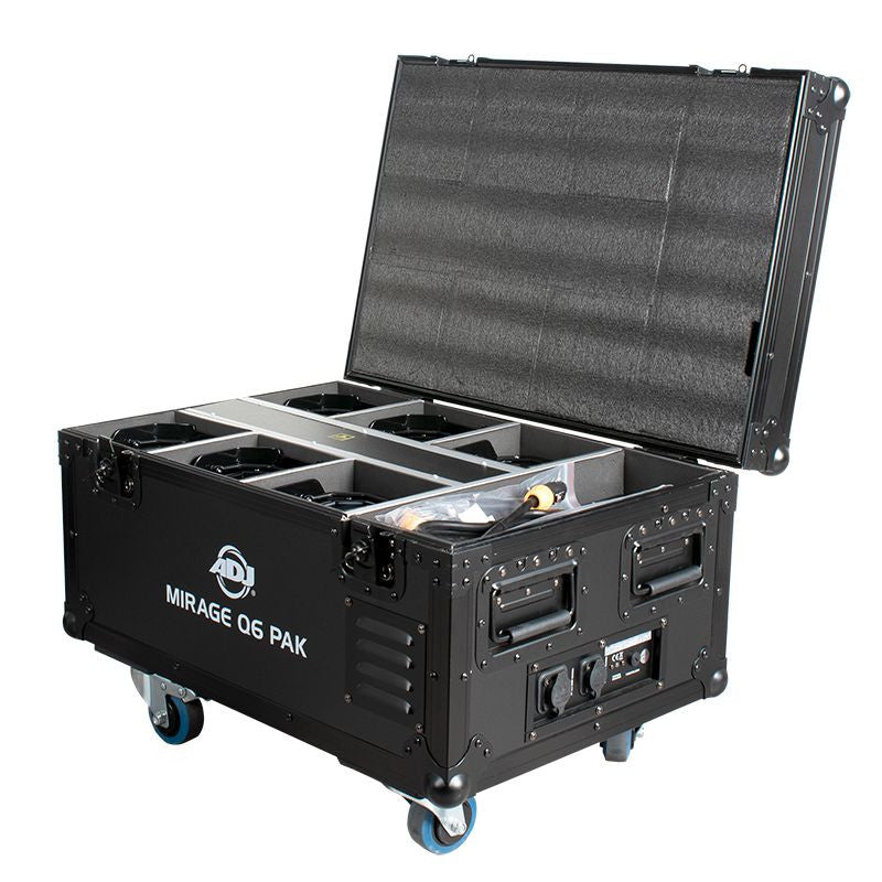 American DJ Mirage Q6 Pak Black
