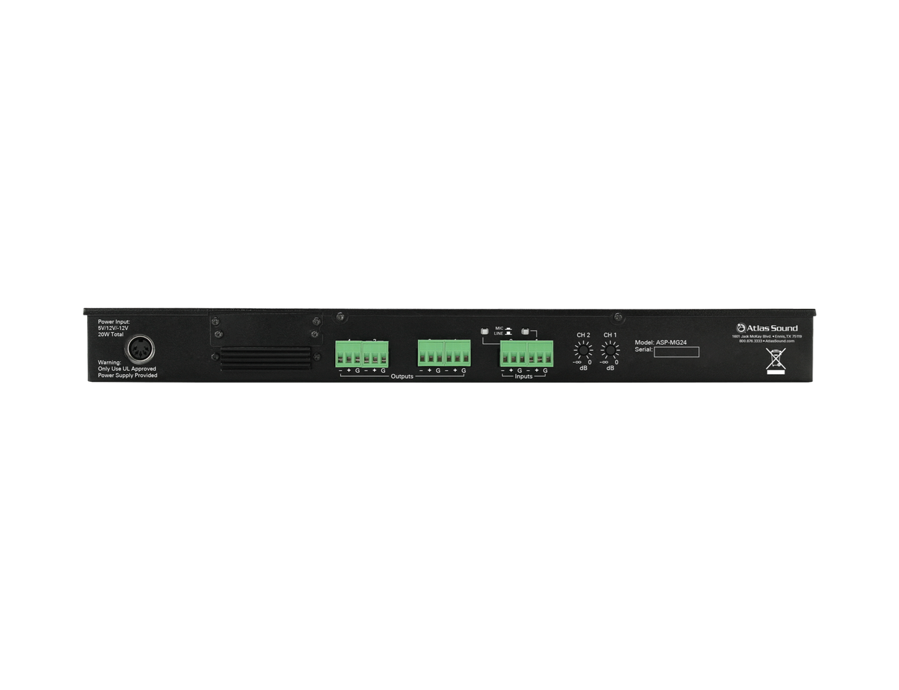 Atlas Sound ASP-MG24