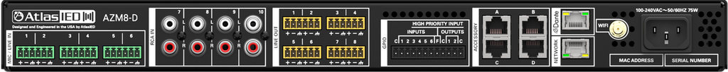 Atlas Sound AZM8-D