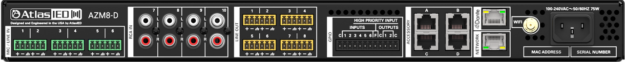 Atlas Sound AZM8-D