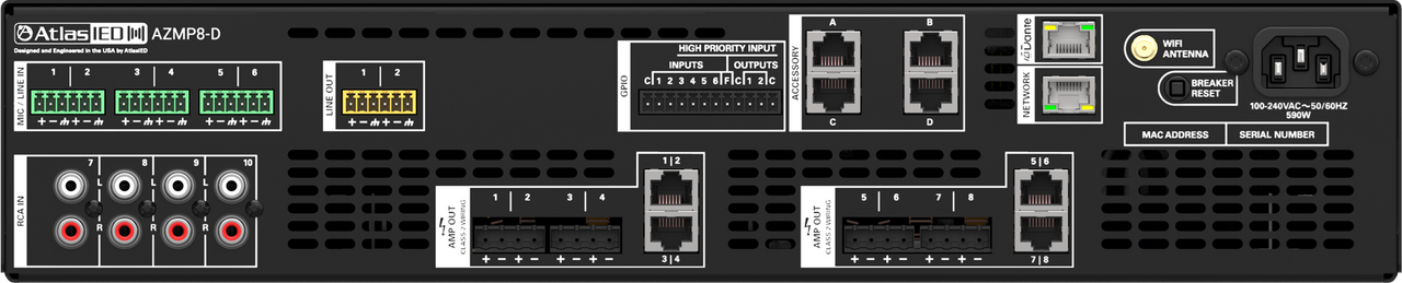 Atlas Sound AZMP8-D