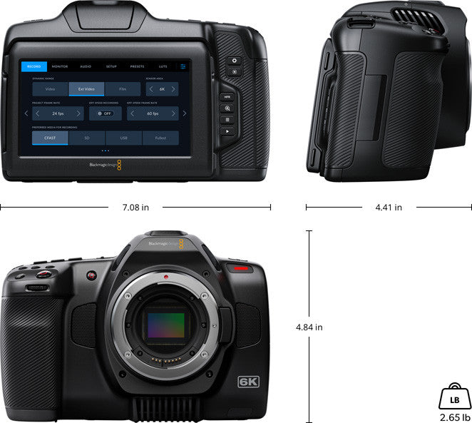 Black Magic BMD-CINECAMPOCHDEF6K2