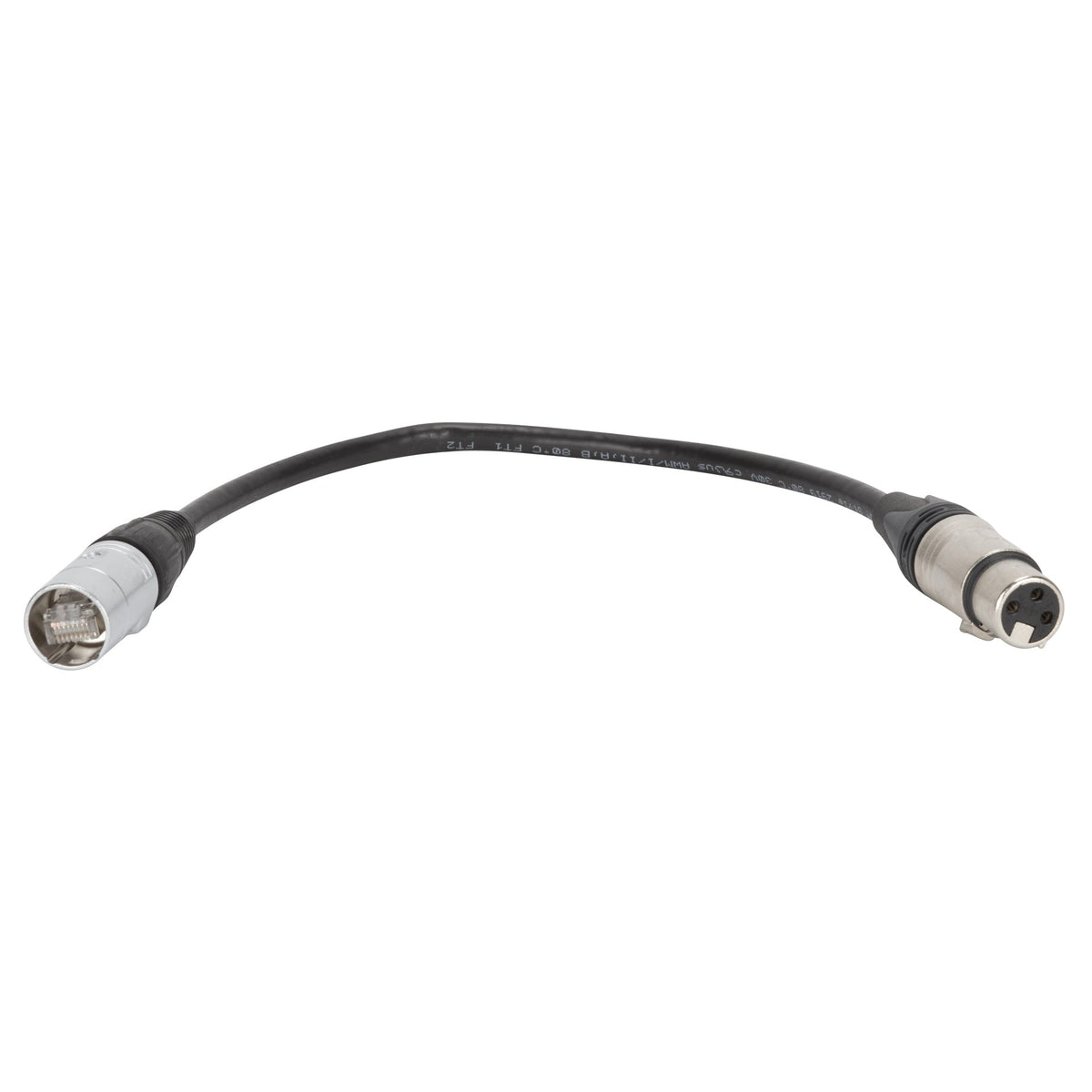 RCF CBL ETHERCON TO XLR F 0.2M