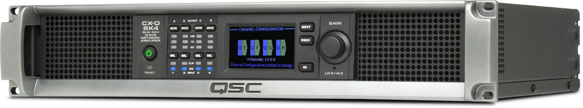 QSC {QSYS} CX-Q 8K4