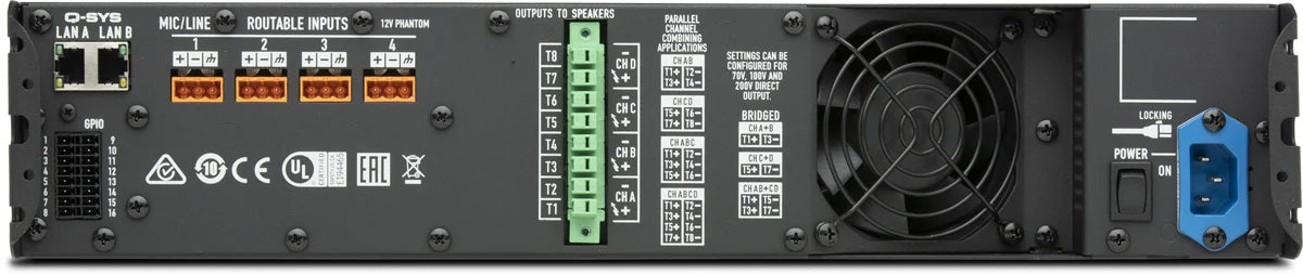 QSC {QSYS} CX-Q 4K4