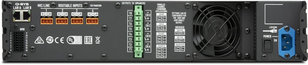 QSC {QSYS} CX-Q 8K4