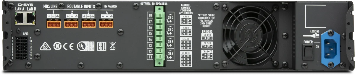 QSC {QSYS} CX-Q 8K4
