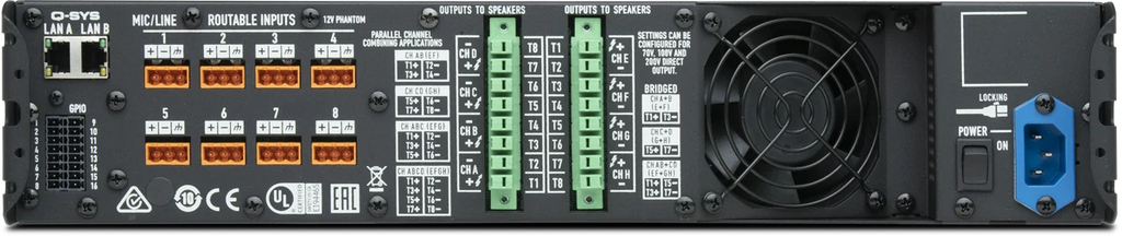 QSC {QSYS} CX-Q 8K8