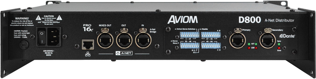 Aviom D800-DANTE V.2
