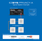 Atlas Sound EZSYS-PRIVACY-A