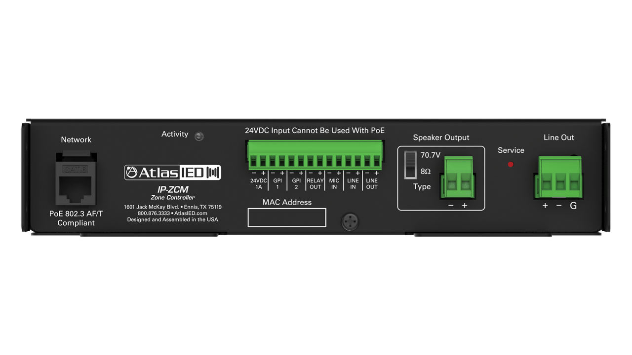 Atlas Sound IP-ZCM1RMK