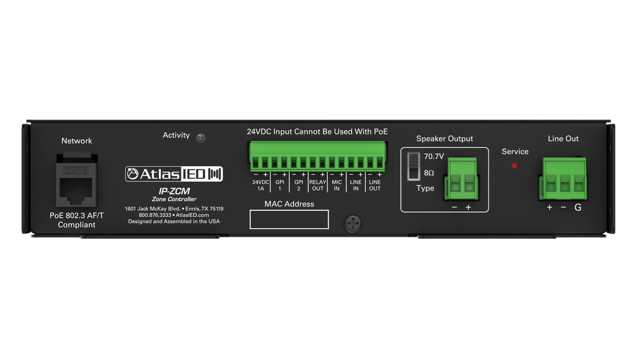 Atlas Sound IP-ZCM2RMK