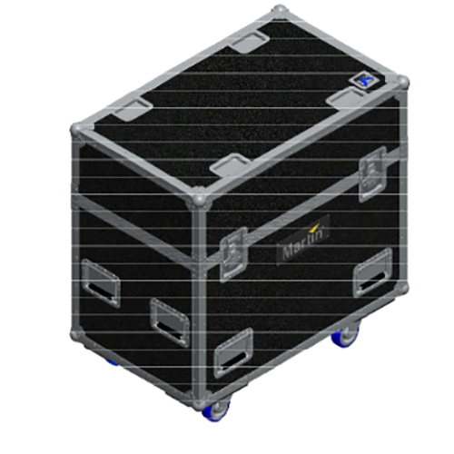 Martin Pro Three-unit flight case for MAC Allure/MAC Aura PXL