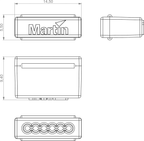 Martin Pro Set of 10 VC-Dot String Termination Caps