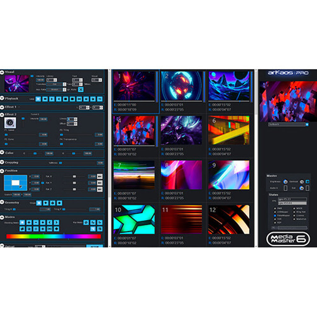 American DJ Media master Pro 6 UP fm MME5