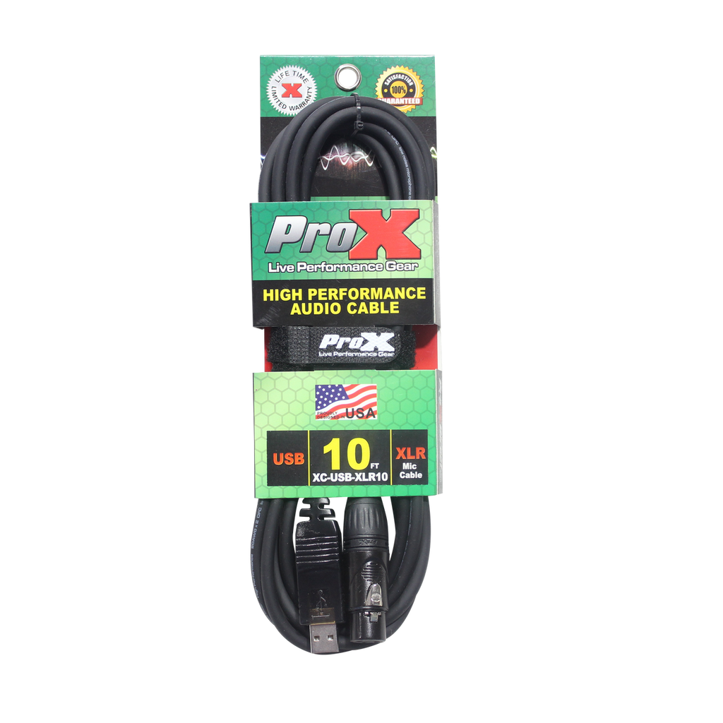 ProX XC-USB-XLR10
