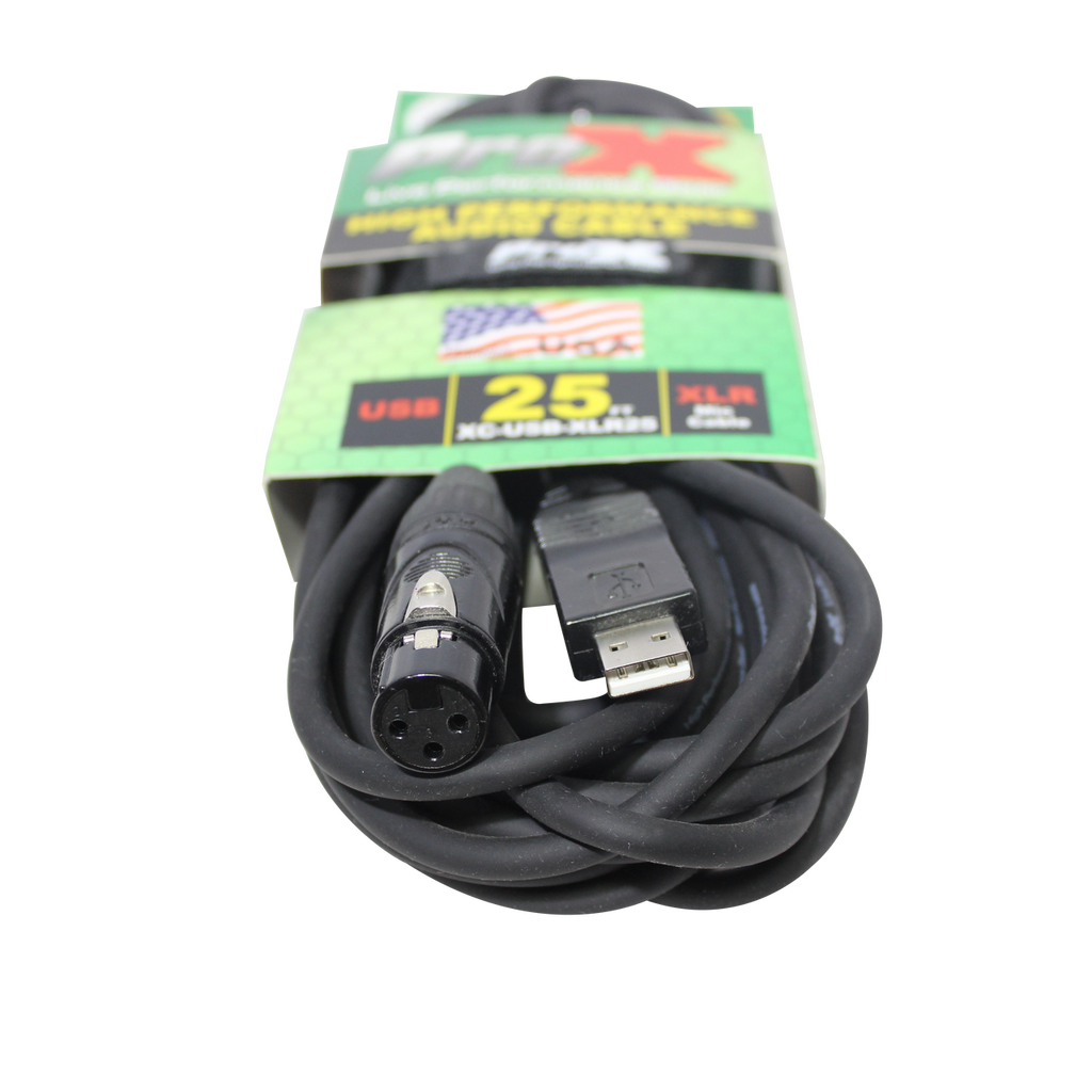 ProX XC-USB-XLR25