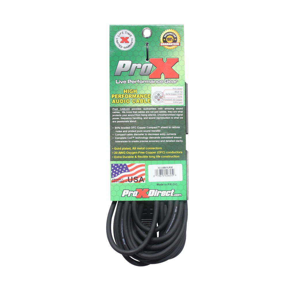 ProX XC-USB-XLR25