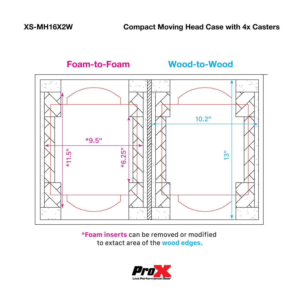 ProX XS-MH16X2W