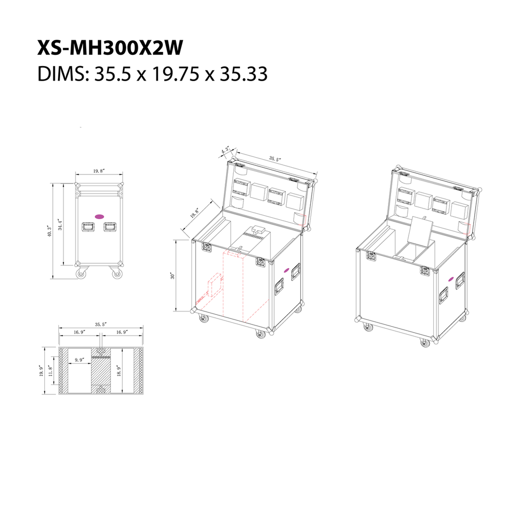 ProX XS-MH300X2W
