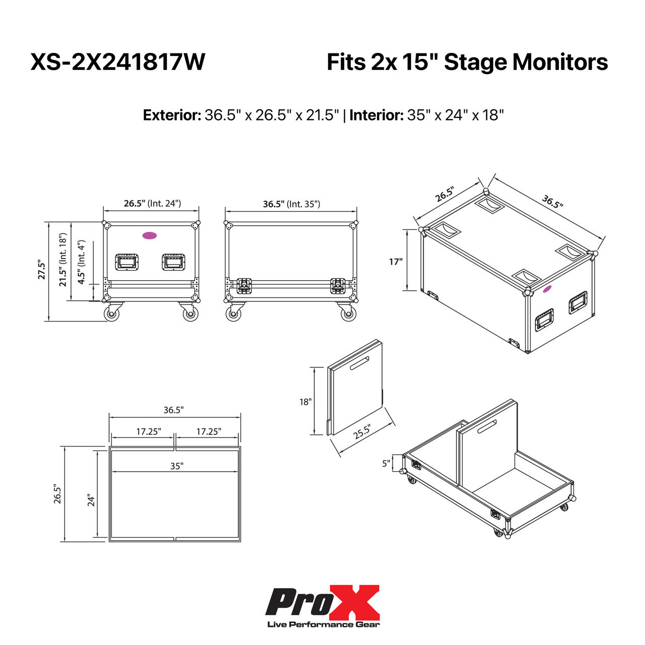 ProX XS-SP2X241817W