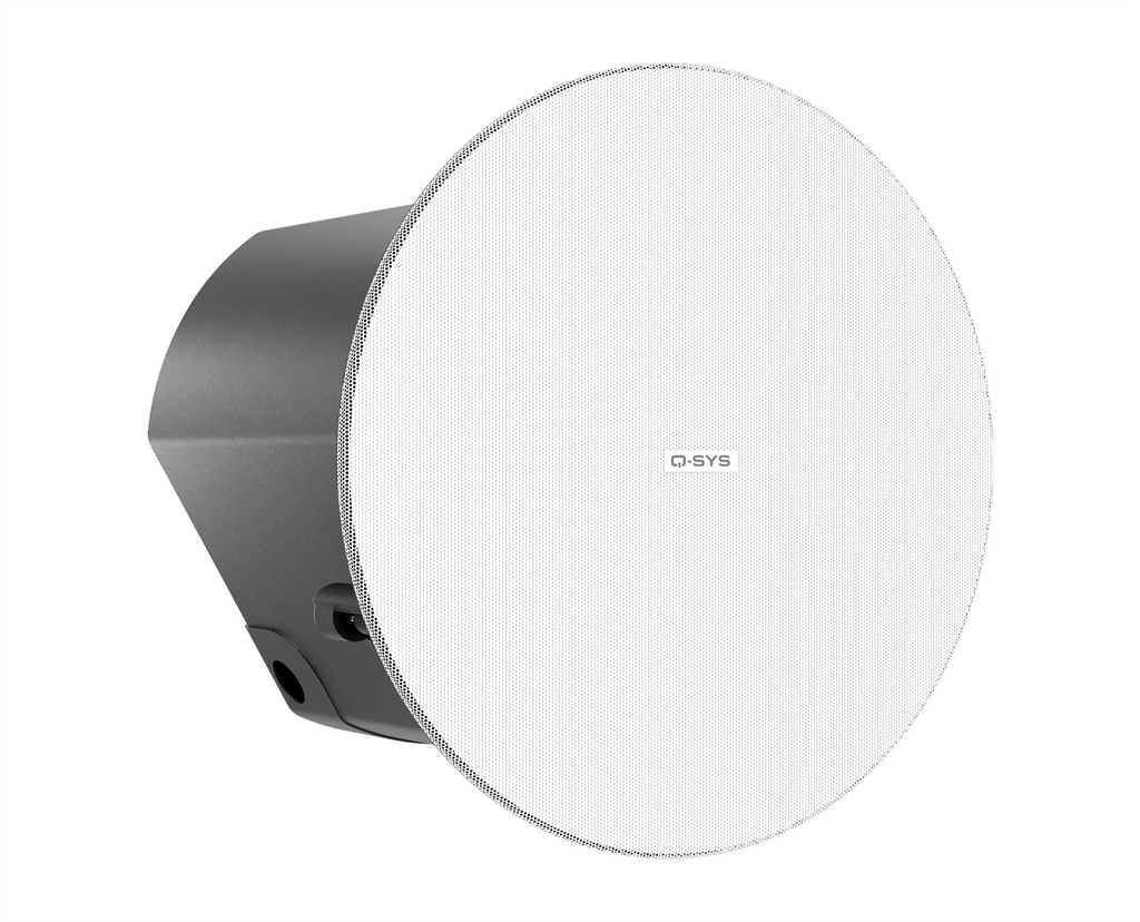 QSC {QSYS} AD-C6T-ZB-WH