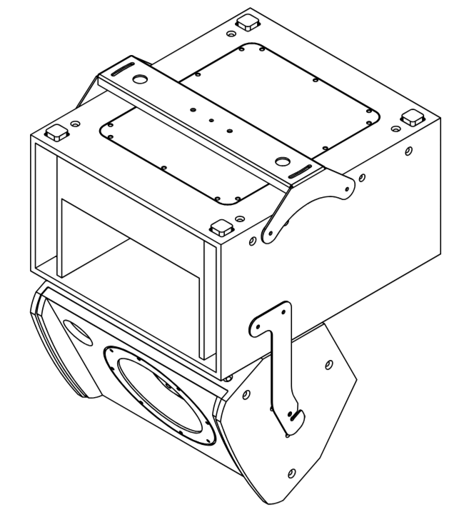 QSC {QSYS} PL-CA12-LK-BK