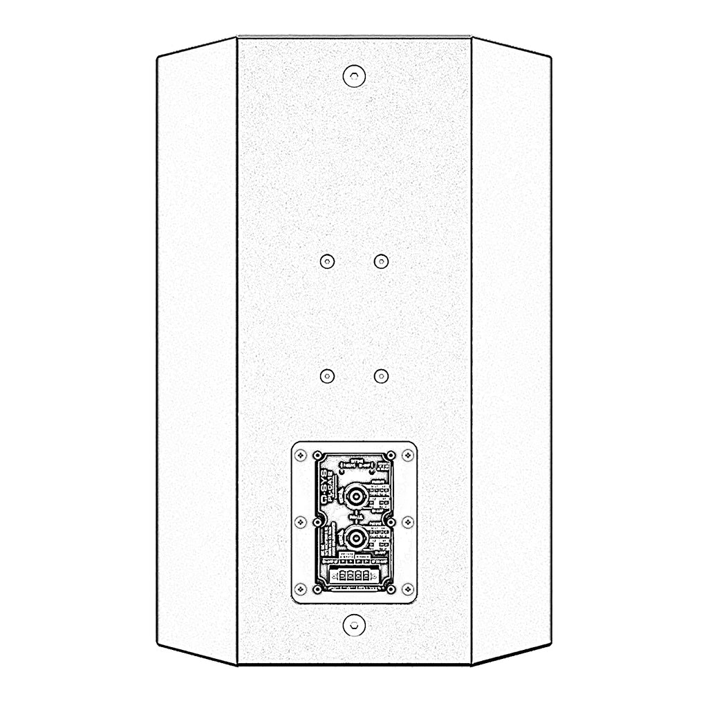 QSC {QSYS} PL-CA12-WH